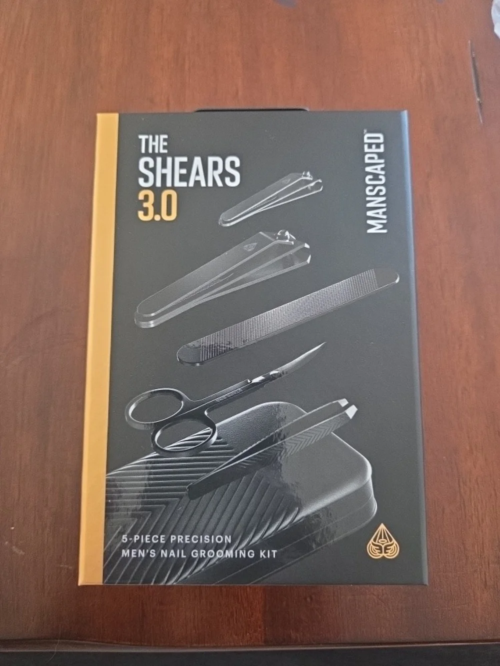 Manscaped The Shears 3.0 Men's Nail Grooming Kit - Black & Gold